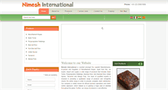 Desktop Screenshot of nimeshinternational.net